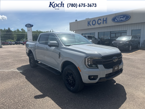 NEW 2026 Ford Ranger LARIAT - Avalanche Exterior / EBONY, ACTIVEX TRIMMED FRONT HEATED BUCKET SEATS Interior - $61,133 - Stock #A26217 - VIN 1FTER4KPXTLE31199