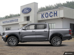 NEW 2026 Ford Ranger LARIAT - Marsh Grey Exterior / EBONY, ACTIVEX TRIMMED FRONT HEATED BUCKET SEATS Interior - $65,969 - Stock #A26226 - VIN 1FTER4KP9TLE28990