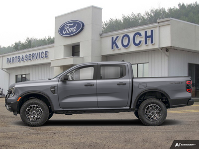 NEW 2026 Ford Ranger XLT - Marsh Grey Exterior / EBONY, CLOTH FRONT BUCKET SEATS Interior - $55,870 - Stock #A26229 - VIN 1FTER4HH6TLE36559