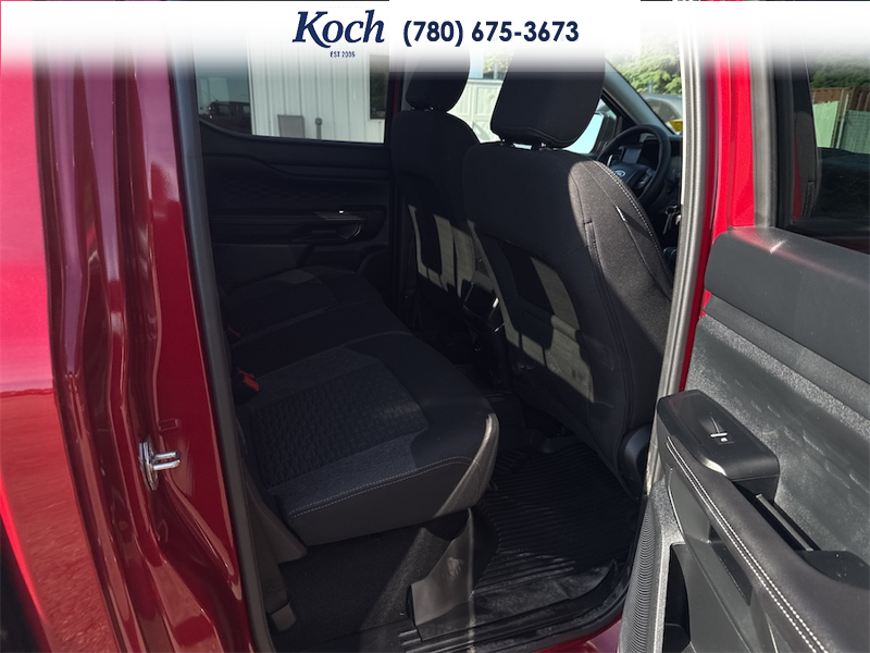 USED 2026 Ford Ranger XLT - Ruby Red Tri-coat Metallic Exterior / BLACK ONYX XLT CLOTH Interior - $49,995 - Stock #A26090A - VIN 1FTER4HHXTLE09039 - Photo 20
