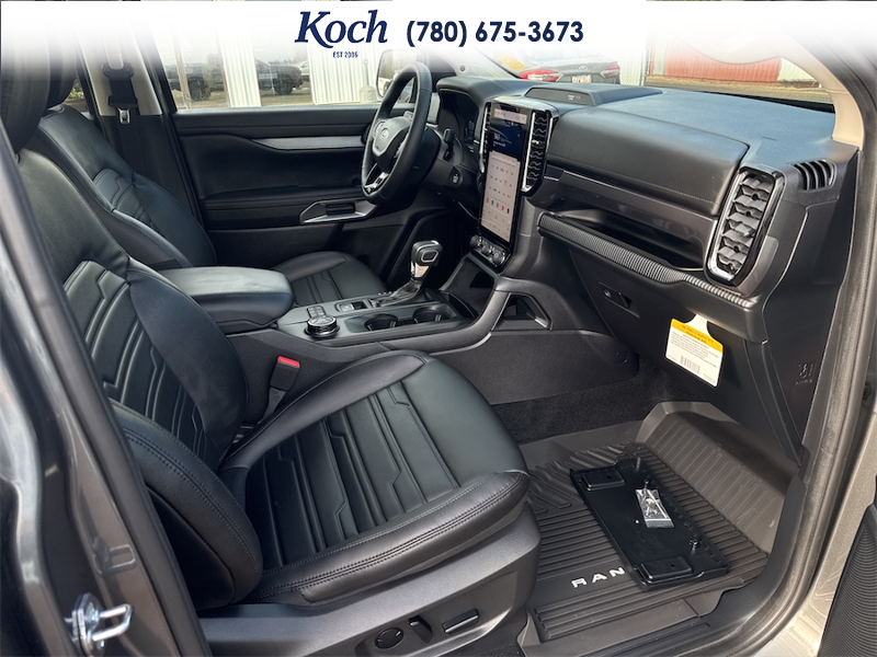 NEW 2026 Ford Ranger LARIAT - Carbonized Grey Metallic Exterior / BLACK ONYX XL CLOTH BUCKET SEATS Interior - $62,860 - Stock #A26192 - VIN 1FTER4KP5TLE17131 - Photo 21