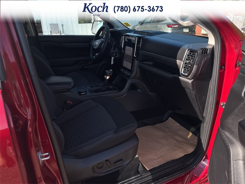 USED 2026 Ford Ranger XLT - Ruby Red Tri-coat Metallic Exterior / BLACK ONYX XLT CLOTH Interior - $49,995 - Stock #A26090A - VIN 1FTER4HHXTLE09039 - Photo 21
