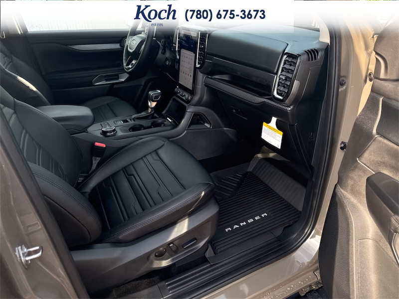 NEW 2026 Ford Ranger LARIAT - Marsh Grey Exterior / EBONY, ACTIVEX TRIMMED FRONT HEATED BUCKET SEATS Interior - $61,661 - Stock #A26226 - VIN 1FTER4KP9TLE28990 - Photo 21