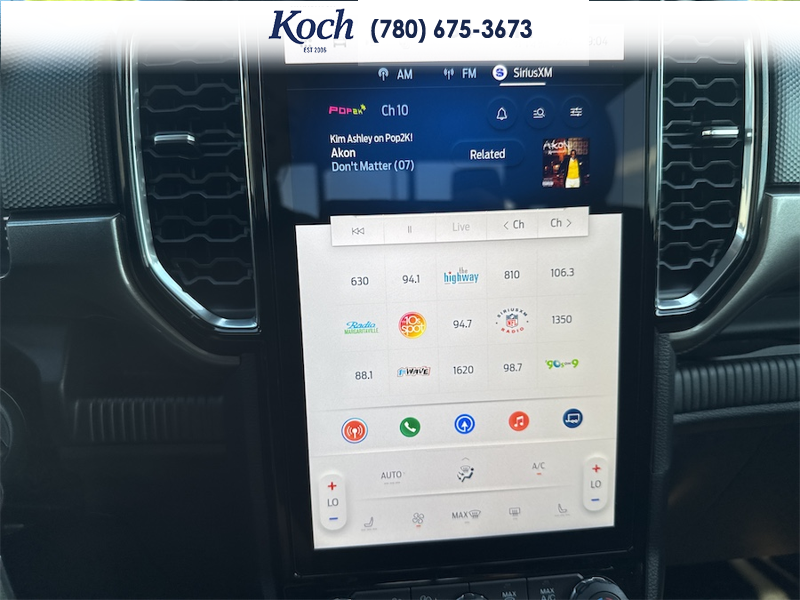 USED 2026 Ford Ranger XLT - Ruby Red Tri-coat Metallic Exterior / BLACK ONYX XLT CLOTH Interior - $49,995 - Stock #A26090A - VIN 1FTER4HHXTLE09039 - Photo 24