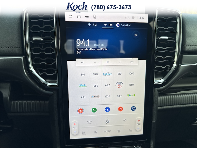 NEW 2026 Ford Ranger LARIAT - Carbonized Grey Metallic Exterior / BLACK ONYX XL CLOTH BUCKET SEATS Interior - $62,860 - Stock #A26192 - VIN 1FTER4KP5TLE17131 - Photo 25