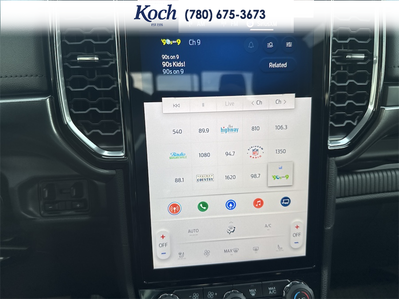 NEW 2026 Ford Ranger LARIAT - Marsh Grey Exterior / EBONY, ACTIVEX TRIMMED FRONT HEATED BUCKET SEATS Interior - $61,661 - Stock #A26226 - VIN 1FTER4KP9TLE28990 - Photo 25