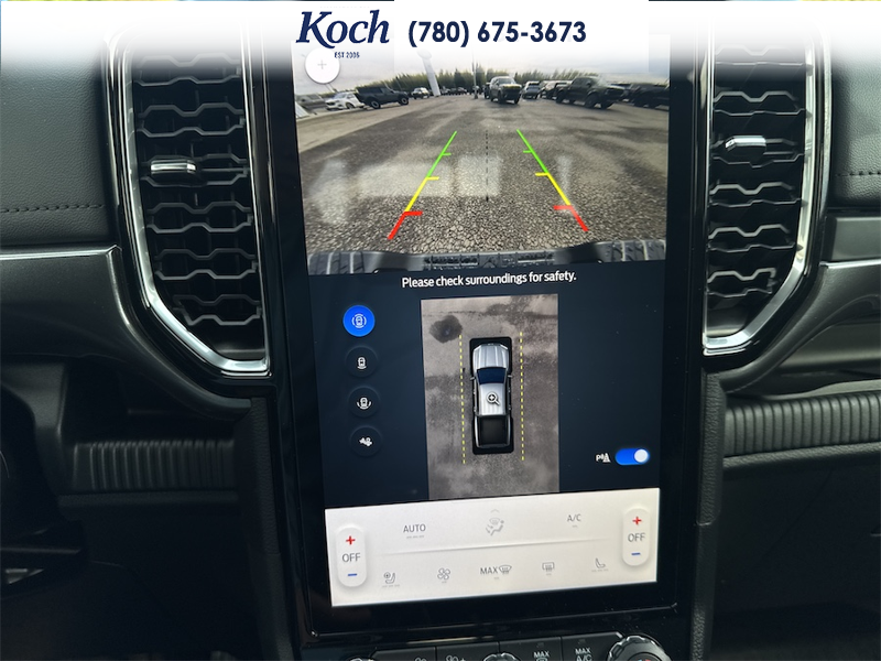 NEW 2026 Ford Ranger LARIAT - Carbonized Grey Metallic Exterior / BLACK ONYX XL CLOTH BUCKET SEATS Interior - $62,860 - Stock #A26192 - VIN 1FTER4KP5TLE17131 - Photo 26