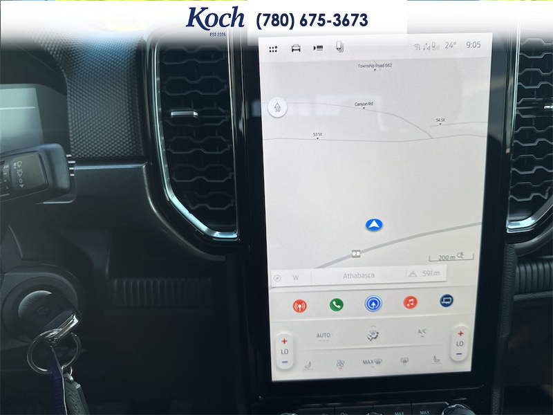 USED 2026 Ford Ranger XLT - Ruby Red Tri-coat Metallic Exterior / BLACK ONYX XLT CLOTH Interior - $49,995 - Stock #A26090A - VIN 1FTER4HHXTLE09039 - Photo 26