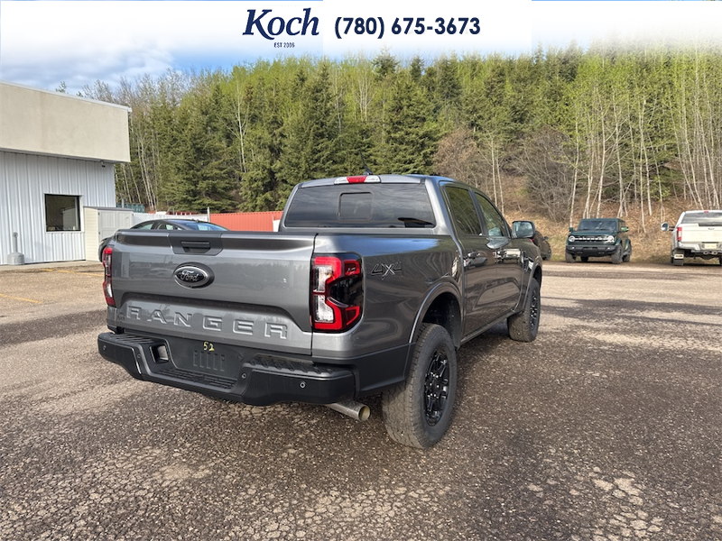 NEW 2026 Ford Ranger LARIAT - Carbonized Grey Metallic Exterior / BLACK ONYX XL CLOTH BUCKET SEATS Interior - $62,860 - Stock #A26192 - VIN 1FTER4KP5TLE17131 - Photo 2