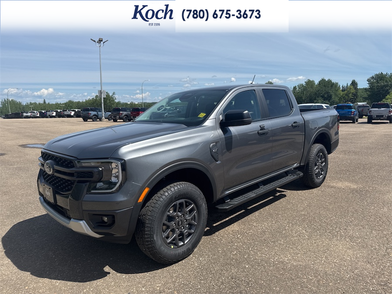 NEW 2026 Ford Ranger XLT - Carbonized Grey Metallic Exterior / EBONY, CLOTH FRONT BUCKET SEATS Interior - $54,819 - Stock #A26225 - VIN 1FTER4HH1TLE29471 - Photo 4