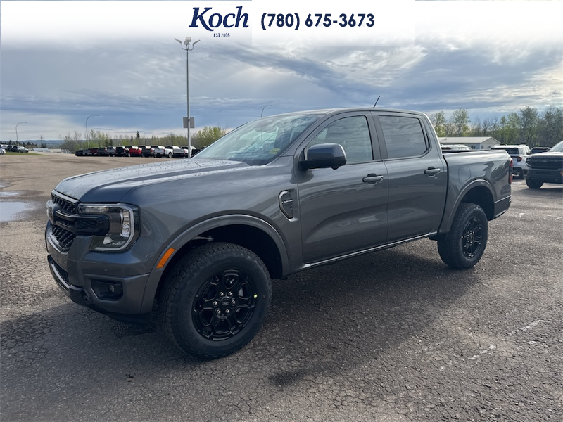 NEW 2026 Ford Ranger LARIAT - Carbonized Grey Metallic Exterior / BLACK ONYX XL CLOTH BUCKET SEATS Interior - $62,860 - Stock #A26192 - VIN 1FTER4KP5TLE17131 - Photo 5