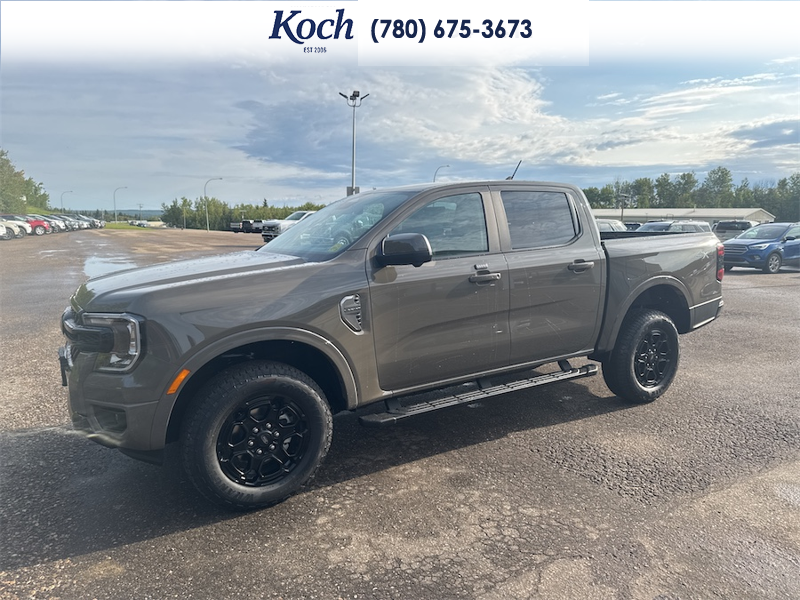NEW 2026 Ford Ranger LARIAT - Marsh Grey Exterior / EBONY, ACTIVEX TRIMMED FRONT HEATED BUCKET SEATS Interior - $61,661 - Stock #A26226 - VIN 1FTER4KP9TLE28990 - Photo 5