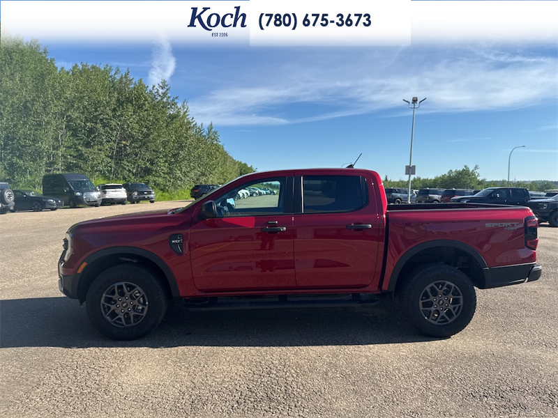 USED 2026 Ford Ranger XLT - Ruby Red Tri-coat Metallic Exterior / BLACK ONYX XLT CLOTH Interior - $49,995 - Stock #A26090A - VIN 1FTER4HHXTLE09039 - Photo 7