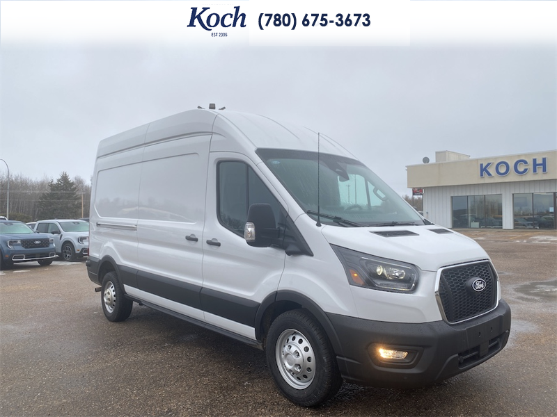 NEW 2026 Ford Transit Cargo Van BASE - Oxford White Exterior / DARK PALAZZO GRAY Interior - $79,240 - Stock #A26104 - VIN 1FTBR2X8XTKA47292 - Photo 1