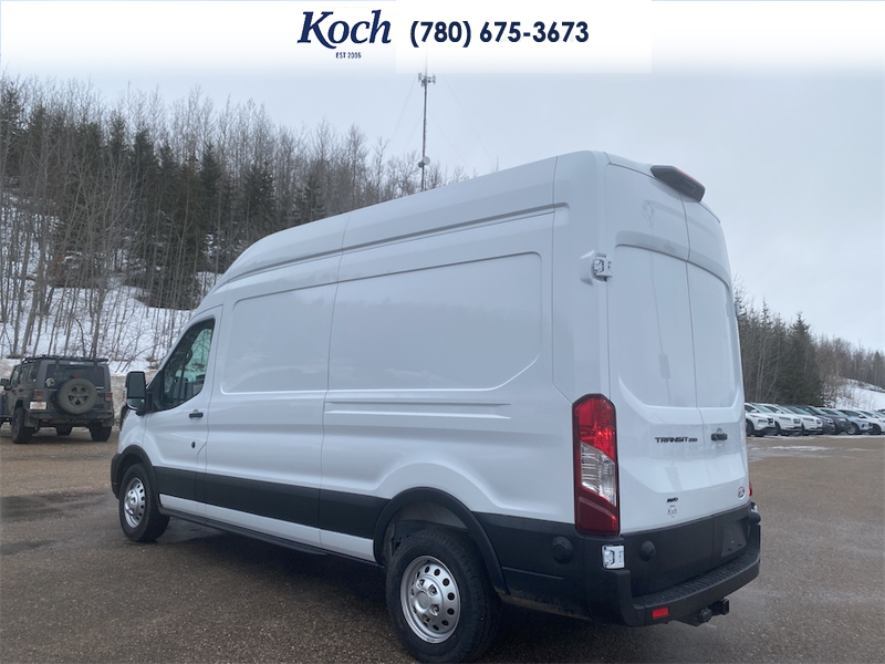 NEW 2026 Ford Transit Cargo Van BASE - Oxford White Exterior / DARK PALAZZO GRAY Interior - $79,240 - Stock #A26104 - VIN 1FTBR2X8XTKA47292 - Photo 3