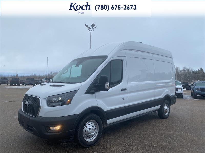NEW 2026 Ford Transit Cargo Van BASE - Oxford White Exterior / DARK PALAZZO GRAY Interior - $79,240 - Stock #A26104 - VIN 1FTBR2X8XTKA47292 - Photo 4