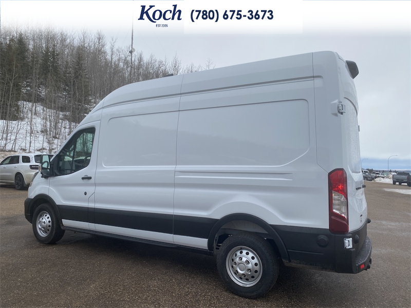 NEW 2026 Ford Transit Cargo Van BASE - Oxford White Exterior / DARK PALAZZO GRAY Interior - $79,240 - Stock #A26104 - VIN 1FTBR2X8XTKA47292 - Photo 8