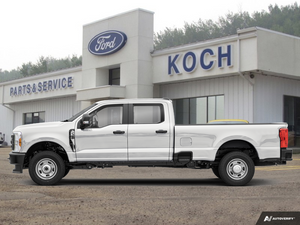 NEW 2027 Ford F-350 Super Duty XLT - Oxford White Exterior / MEDIUM DARK SLATE, CLOTH 40/20/40 SPLIT BENCH SEAT Interior - $98,855 - Stock #A27007 - VIN 1FT8W3BM8VEC15235