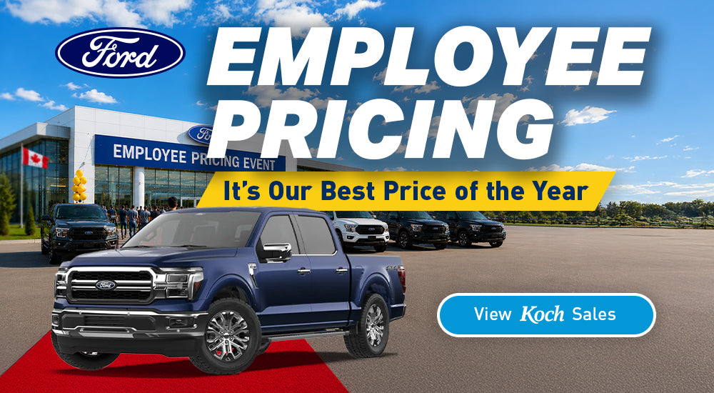Koch Ford Athabasca promotional banner mobile
