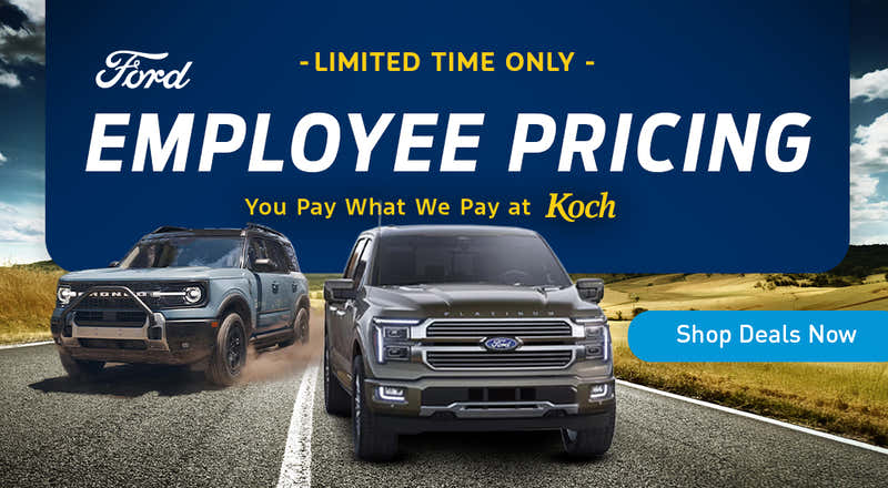 Koch Ford Athabasca mobile promotional banner