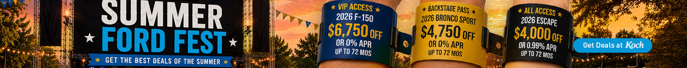 Koch Ford Athabasca promotional banner
