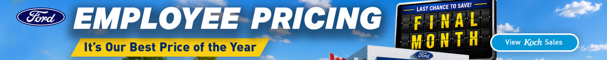 Koch Ford Athabasca promotional banner