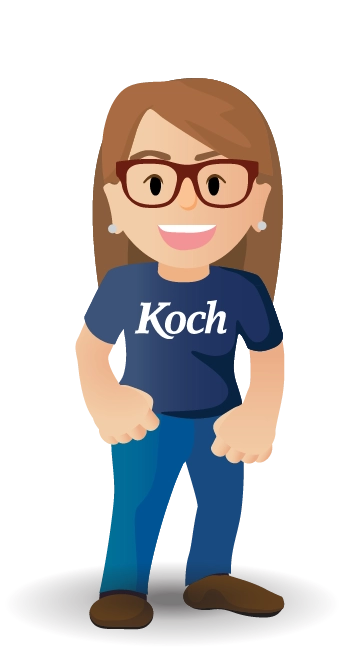 Koch Ford mascot